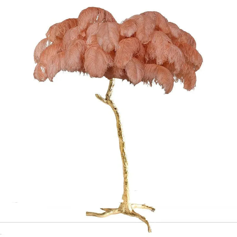 Unique Ostrich Feather Floor Lamp/Table Lamp🔥