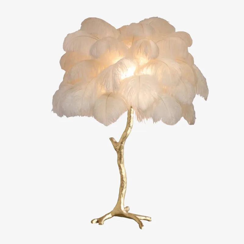 Unique Ostrich Feather Floor Lamp/Table Lamp🔥