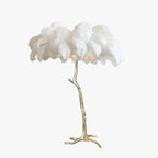 Unique Ostrich Feather Floor Lamp/Table Lamp🔥