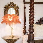 Unique Ostrich Feather Floor Lamp/Table Lamp🔥