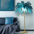 Unique Ostrich Feather Floor Lamp/Table Lamp🔥
