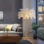 Unique Ostrich Feather Floor Lamp/Table Lamp🔥