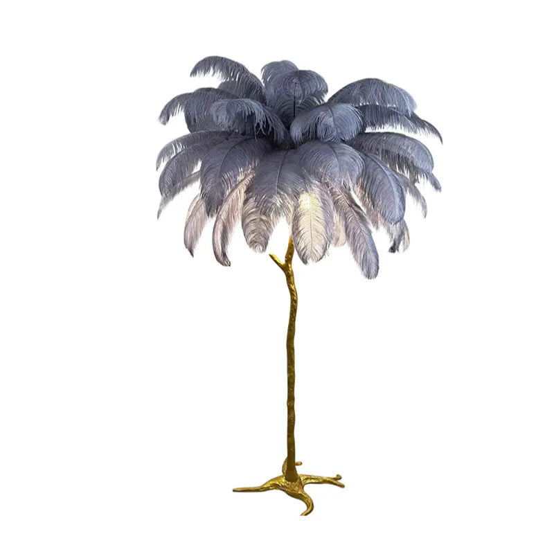 Unique Ostrich Feather Floor Lamp/Table Lamp🔥