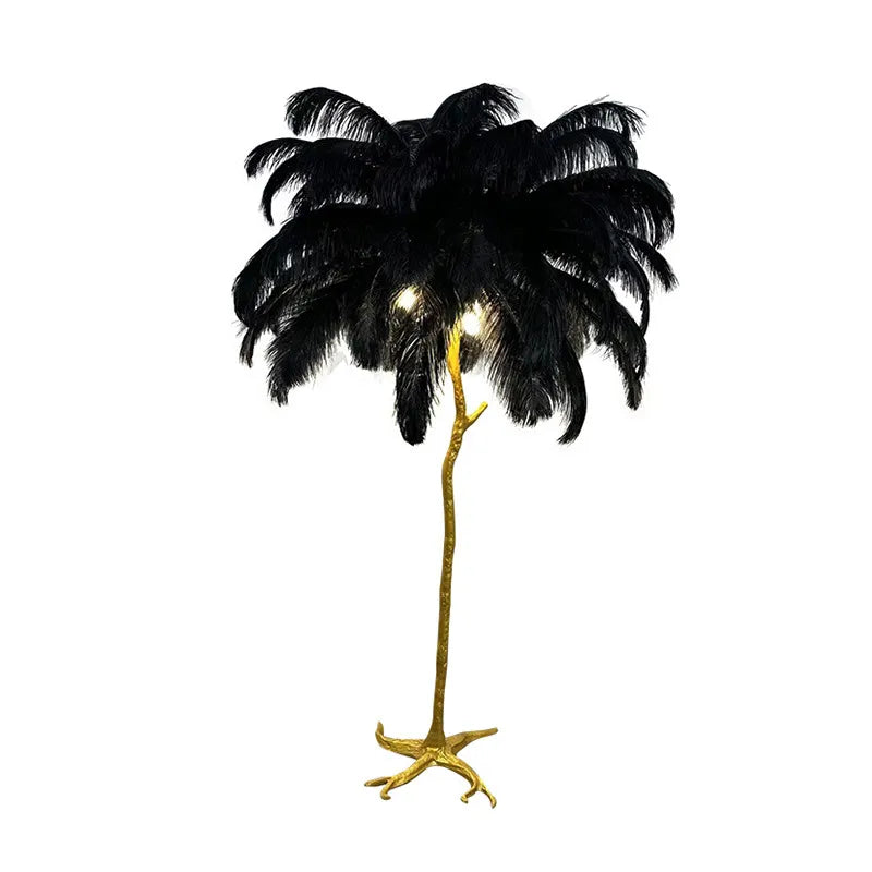 Unique Ostrich Feather Floor Lamp/Table Lamp🔥