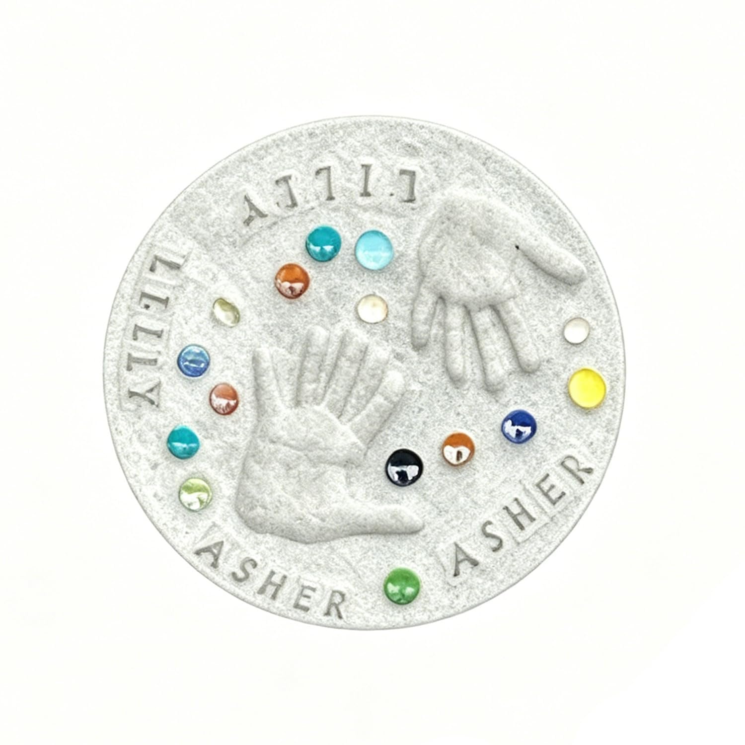 Freeze Time DIY Handprint Stepping Stone Kit🔥
