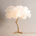 Unique Ostrich Feather Floor Lamp/Table Lamp🔥