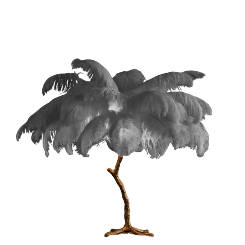 Unique Ostrich Feather Floor Lamp/Table Lamp🔥
