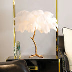 Unique Ostrich Feather Floor Lamp/Table Lamp🔥