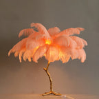 Unique Ostrich Feather Floor Lamp/Table Lamp🔥
