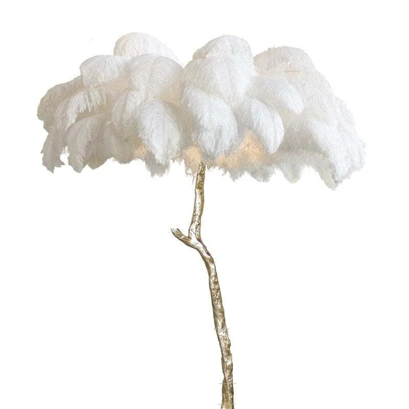 Unique Ostrich Feather Floor Lamp/Table Lamp🔥
