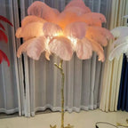 Unique Ostrich Feather Floor Lamp/Table Lamp🔥