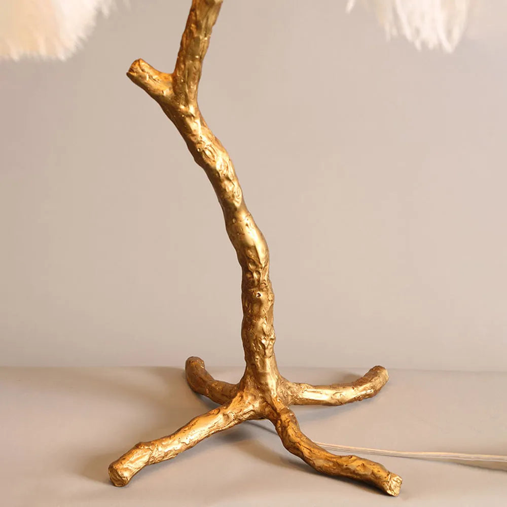 Unique Ostrich Feather Floor Lamp/Table Lamp🔥