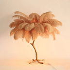 Unique Ostrich Feather Floor Lamp/Table Lamp🔥