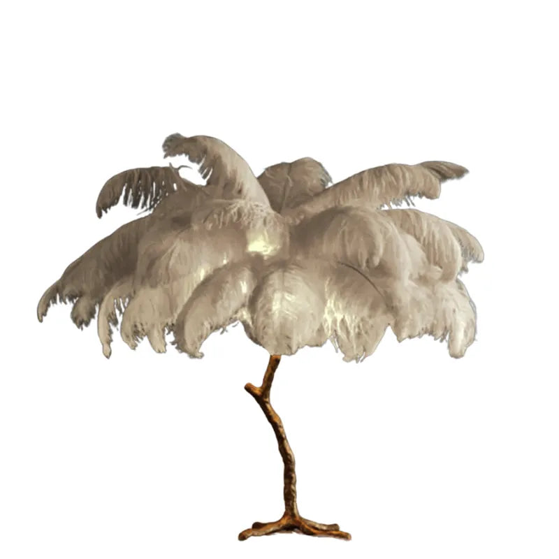 Unique Ostrich Feather Floor Lamp/Table Lamp🔥